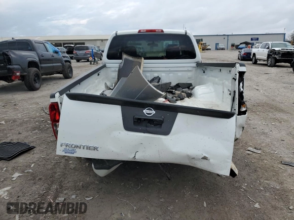 2020 Nissan Frontier S with VIN 1N6ED0CE2LN703847, listed as a Copart auction lot 44043015 with 76,630 mi miles and Salvage title. Bid and sale history available at DreamBid. Image 6.