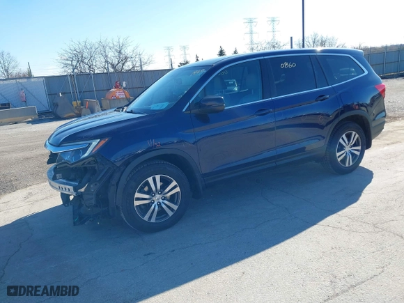 2016 Honda Pilot EX-L with VIN 5FNYF6H56GB033486, listed as a IAAI auction lot 41860860 with 114,375 mi miles. Bid and sale history available at carsss.com. Image 17.