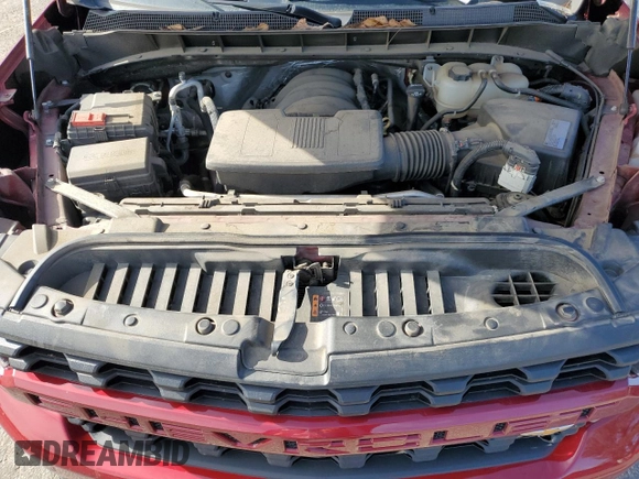 2020 Chevrolet Silverado 1500 Custom with VIN 1GCRWBEH0LZ311492, listed as a Copart auction lot 87042804 with 112,551 mi miles and Salvage Title. Bid and sale history available at carsss.com. Image 11.