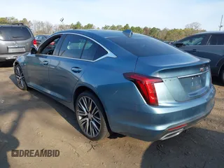 2024 Cadillac CT5 Premium Luxury with VIN 1G6DN5RK9R0121243, listed as a IAAI auction lot 42055557 with 11,290 mi miles and . Bid and sale history available at DreamBid. Image 3.
