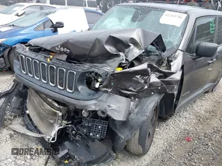2018 Jeep Renegade Sport with VIN ZACCJAAB2JPG70452, listed as a IAAI auction lot 42203216 with 115,354 mi miles and . Bid and sale history available at DreamBid. Image 6.