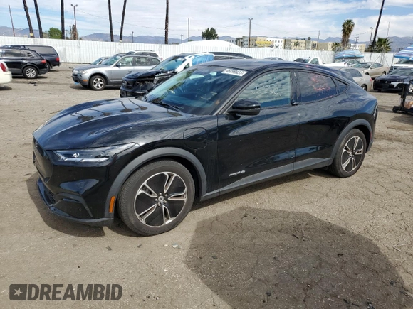 2022 Ford Mustang Mach-E Select with VIN 3FMTK1SS7NMA20418, listed as a Copart auction lot 46099935 with 13,390 mi miles and Salvage title. Bid and sale history available at DreamBid. Image 1.