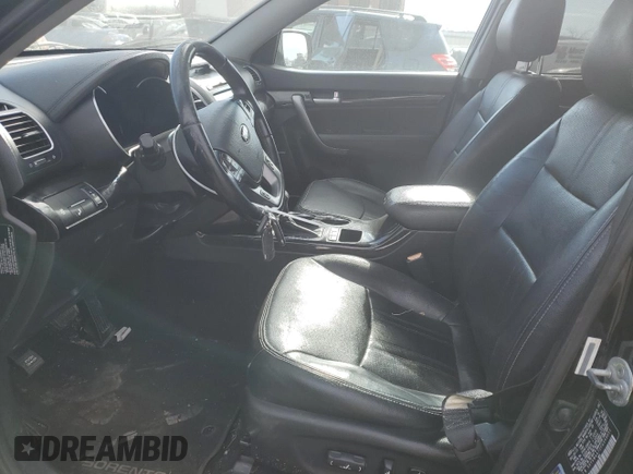 2015 Kia Sorento SX with VIN 5XYKW4A72FG549051, listed as a Copart auction lot 41840155 with 125,021 mi miles and Salvage Title. Bid and sale history available at carsss.com. Image 7.
