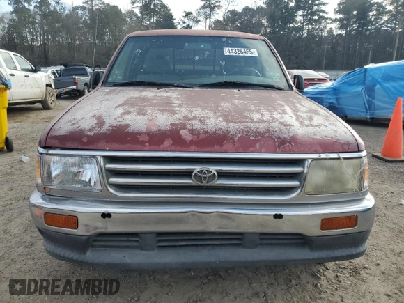 1996 Toyota T100 DX with VIN JT4TN12D0T0021827, listed as a Copart auction lot 44328465 with 253,582 mi miles and Salvage Title. Bid and sale history available at carsss.com. Image 5.