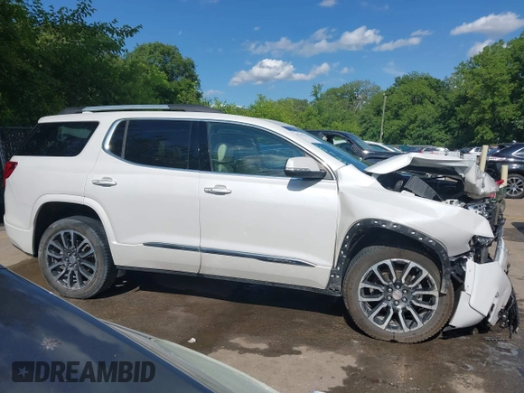 2020 GMC Acadia Denali with VIN 1GKKNXLSXLZ127603, listed as a IAAI auction lot 42313315 with 150,672 mi miles and . Bid and sale history available at DreamBid. Image 14.