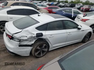 2021 Audi A5 Sportback S line Premium Plus with VIN WAUFACF59MA019381, listed as a Copart auction lot 55093693 with 18,759 mi miles. Bid and sale history available at carsss.com. Image 3.