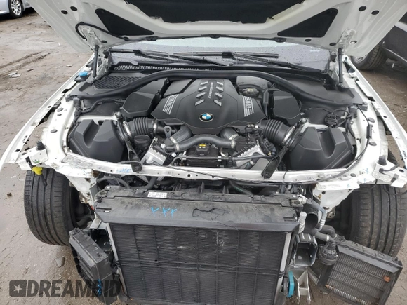 2019 BMW 8 Series M850i xDrive with VIN WBAFY4C58KBX39218, listed as a Copart auction lot 44807204 with 37,009 mi miles. Bid and sale history available at carsss.com. Image 11.