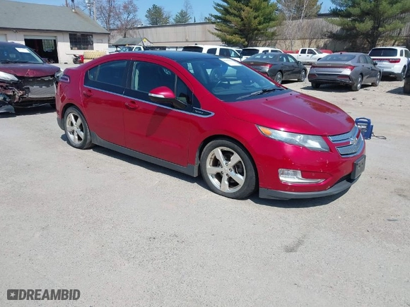 2012 Chevrolet Volt with VIN 1G1RB6E48CU100885, listed as a IAAI auction lot 42060886 with 141,958 mi miles. Bid and sale history available at carsss.com. Image 1.