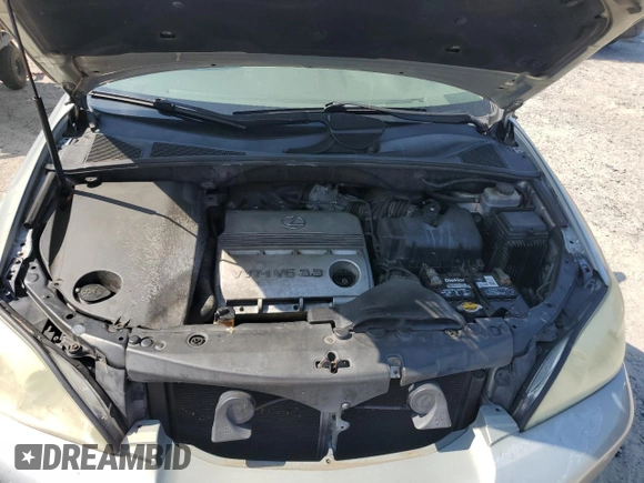 2004 Lexus RX 330 z VIN JTJGA31U740022109, wystawiony jako Copart lot #57816885 z przebiegiem 290 894 mil mil oraz Szkoda całkowita • Salvage title. Historia ofert i sprzedaży dostępna na DreamBid. Obrazek 12.