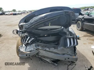 2019 Ford Mustang GT with VIN 1FA6P8CF2K5202287, listed as a Copart auction lot 55109385 with 51,387 mi miles and Salvage title. Bid and sale history available at DreamBid. Image 6.