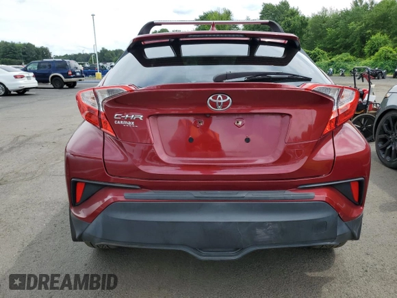 2018 Toyota C-HR XLE with VIN NMTKHMBX1JR057436, listed as a Copart auction lot 63500295 with 126,347 mi miles and Clean title. Bid and sale history available at DreamBid. Image 6.