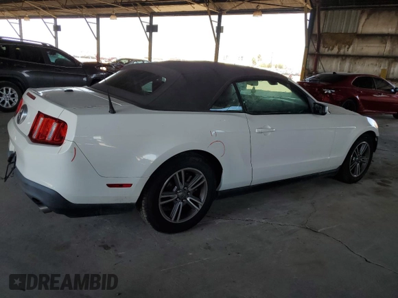 2012 Ford Mustang V6 с VIN 1ZVBP8EM7C5230511, выставлен на аукционе Copart как лот 62422385 с пробегом 139 321 миль миль и Списание • Salvage title. История ставок и продаж доступна на DreamBid. Изображение 3.