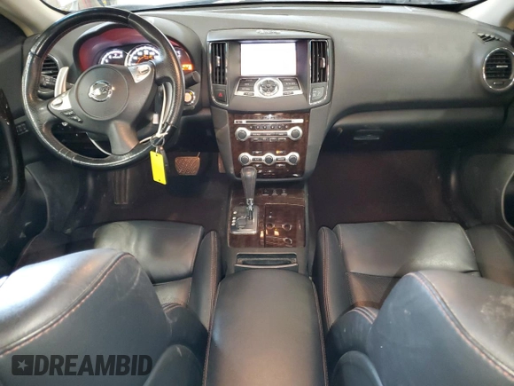 2011 Nissan Maxima SV with VIN 1N4AA5AP6BC847364, listed as a Copart auction lot 57352625 with 187,246 mi miles and Salvage title. Bid and sale history available at DreamBid. Image 8.