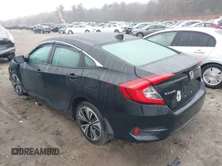 2017 Honda Civic Sedan EX-L with VIN 19XFC1F71HE213764, listed as a IAAI auction lot 41843279 with 49,748 mi miles. Bid and sale history available at carsss.com. Image 3.