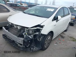 2017 Toyota Prius v Two with VIN JTDZN3EU4HJ066269, listed as a IAAI auction lot 41648895 with 130,727 mi miles. Bid and sale history available at carsss.com. Image 18.