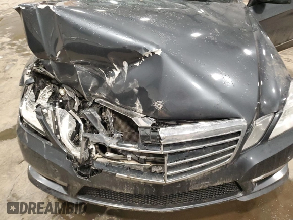 2012 Mercedes-Benz E 350 Luxury with VIN WDDHF8JB0CA574375, listed as a Copart auction lot 46745435 with 140,086 mi miles and Non Repairable. Bid and sale history available at DreamBid. Image 12.