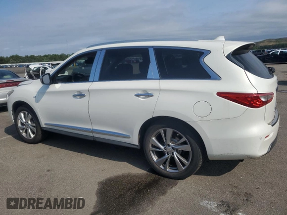 2014 Infiniti QX60 with VIN 5N1AL0MM8EC544045, listed as a Copart auction lot 62428505 with 98,200 mi miles and Clean title. Bid and sale history available at DreamBid. Image 2.