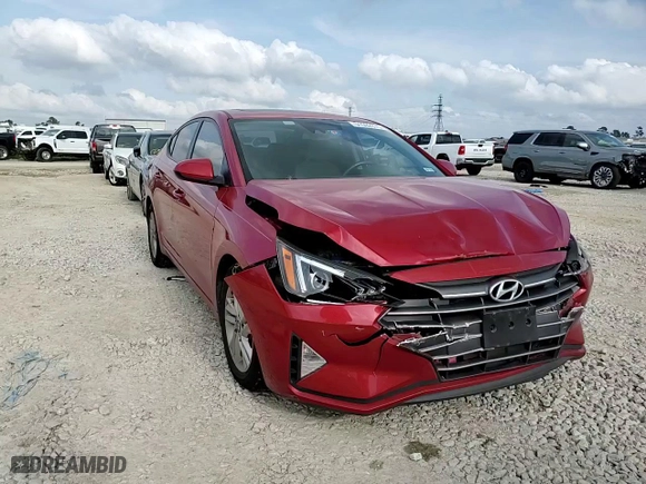 2020 Hyundai Elantra Value Edition with VIN 5NPD84LF7LH523332, listed as a Copart auction lot 51592875 with 47,650 mi miles and Salvage Title. Bid and sale history available at carsss.com. Image 11.