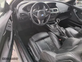2006 BMW 6 Series 650Ci with VIN WBAEK13406CN72159, listed as a Copart auction lot 75078214 with 0 mi miles and Salvage Title. Bid and sale history available at carsss.com. Image 8.