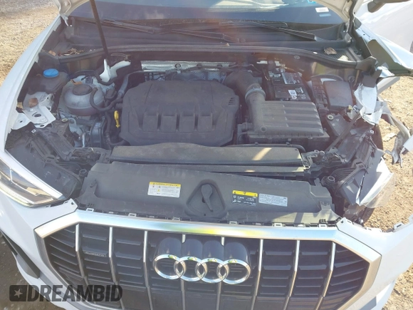 2023 Audi Q3 S line Premium Plus with VIN WA1EECF37P1025146, listed as a IAAI auction lot 41520532 with 36,717 mi miles and . Bid and sale history available at DreamBid. Image 10.