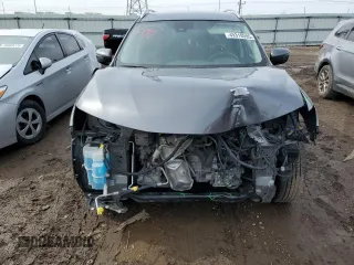 2020 Nissan Rogue S with VIN KNMAT2MV7LP505834, listed as a Copart auction lot 49318595 with 56,987 mi miles and Salvage Title. Bid and sale history available at carsss.com. Image 5.
