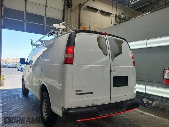 2010 Chevrolet Express Cargo with VIN 1GCZGFBA1A1159021, listed as a IAAI auction lot 42773963 with 181,378 mi miles and . Bid and sale history available at DreamBid. Image 3.