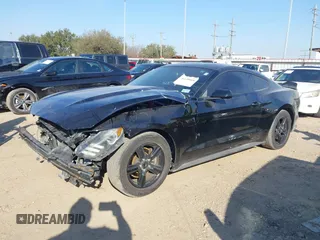 2015 Ford Mustang V6 with VIN 1FA6P8AM4F5349329, listed as a IAAI auction lot 41699016 with 112,008 mi miles and . Bid and sale history available at DreamBid. Image 18.