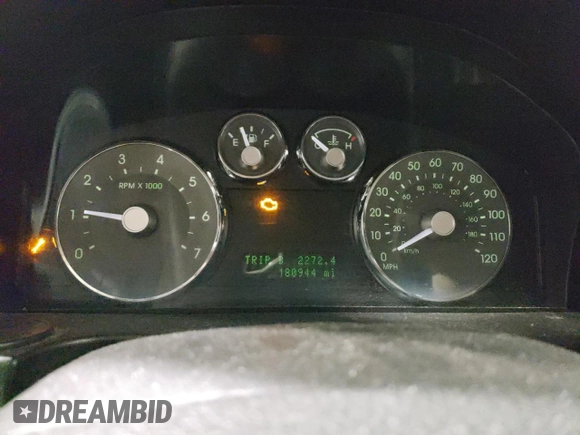 2006 Mercury Milan with VIN 3MEFM07Z96R639083, listed as a Copart auction lot 78958184 with 180,944 mi miles and Clean title. Bid and sale history available at DreamBid. Image 9.