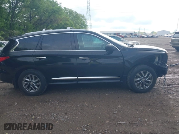 2014 Infiniti QX60 with VIN 5N1AL0MM3EC546351, listed as a IAAI auction lot 42196214 with 199,071 mi miles and . Bid and sale history available at DreamBid. Image 13.