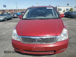 2011 Kia Sedona LX with VIN KNDMG4C75B6410550, listed as a Copart auction lot 76997744 with 74,659 mi miles and Salvage Title. Bid and sale history available at carsss.com. Image 5.