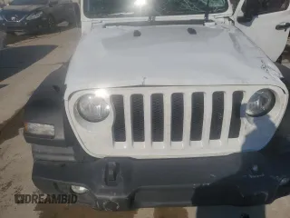 2022 Jeep Wrangler Sport with VIN 1C4HJXAGXNW200621, listed as a Copart auction lot 88113035 with 47,780 mi miles and Salvage Title. Bid and sale history available at DreamBid. Image 11.