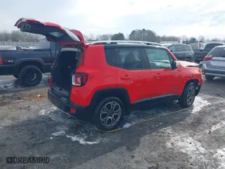 2016 Jeep Renegade Limited with VIN ZACCJADT4GPD65094, listed as a IAAI auction lot 41364080 with 133,737 mi miles. Bid and sale history available at carsss.com. Image 4.