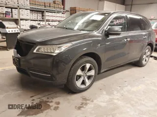 2016 Acura MDX with VIN 5FRYD4H21GB035516, listed as a IAAI auction lot 41242293 with 122,606 mi miles. Bid and sale history available at carsss.com. Image 18.