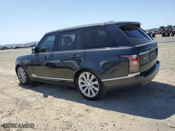 2015 Land Rover Range Rover Supercharged with VIN SALGS2TF4FA197349, listed as a Copart auction lot 52256545 with 127,951 mi miles and Clean Title. Bid and sale history available at carsss.com. Image 2.