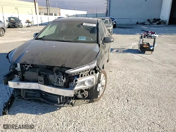 2021 Hyundai Kona Electric Ultimate with VIN KM8K53AG1MU101694, listed as a Copart auction lot 88092315 with 56,184 mi miles and Salvage Title. Bid and sale history available at carsss.com. Image 11.