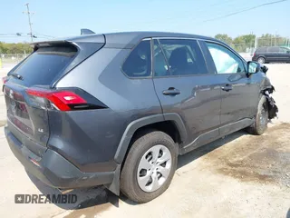2024 Toyota RAV4 LE with VIN 2T3H1RFV2RW331629, listed as a IAAI auction lot 40160971 with 318 mi miles. Bid and sale history available at carsss.com. Image 4.
