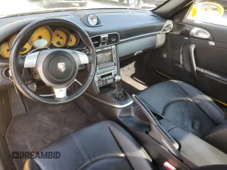 2005 Porsche 911 Turbo S with VIN WP0AB29995S741903, listed as a Copart auction lot 74755524 with 73,199 mi miles and Salvage Title. Bid and sale history available at carsss.com. Image 8.