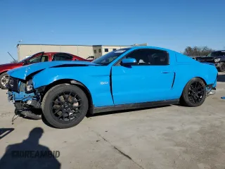 2011 Ford Mustang GT with VIN 1ZVBP8CF0B5116790, listed as a Copart auction lot 48620325 with 49,934 mi miles and Salvage Title. Bid and sale history available at carsss.com. Image 1.