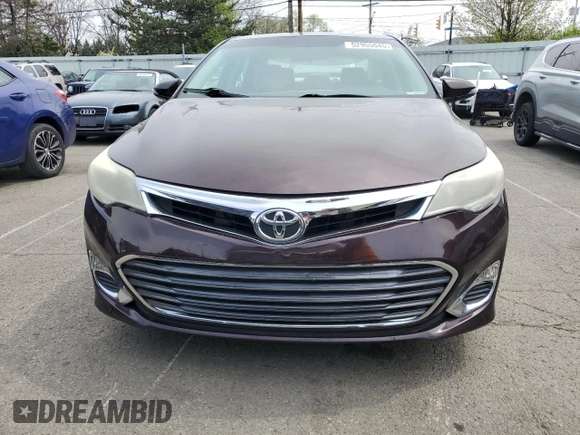 2014 Toyota Avalon Limited with VIN 4T1BK1EB7EU125687, listed as a Copart auction lot 52955645 with 99,108 mi miles and Salvage Title. Bid and sale history available at carsss.com. Image 5.
