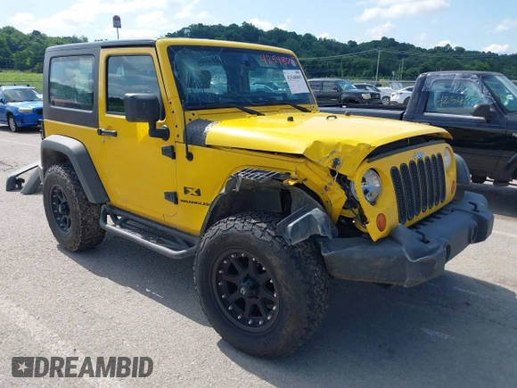 2008 Jeep Wrangler X with VIN 1J4FA24108L516904, listed as a IAAI auction lot 42548005 with 145,439 mi miles and . Bid and sale history available at DreamBid. Image 1.