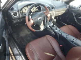 2002 Mazda MX-5 Miata Cloth with VIN JM1NB353X20228420, listed as a Copart auction lot 47949235 with 94,341 mi miles and Salvage title. Bid and sale history available at DreamBid. Image 8.