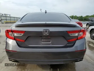 2018 Honda Accord Sedan Sport 1.5T with VIN 1HGCV1F3XJA195186, listed as a Copart auction lot 61652694 with 0 mi miles and Non Repairable. Bid and sale history available at carsss.com. Image 6.