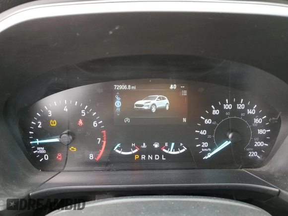 2020 Ford Escape SE z VIN 1FMCU9G61LUB99794, wystawiony jako Copart lot #49996175 z przebiegiem 72 906 mil mil oraz Czysty tytuł • Clean title. Historia ofert i sprzedaży dostępna na DreamBid. Obrazek 9.