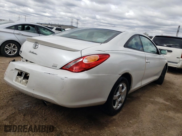 2004 Toyota Solara SE z VIN 4T1CE38P24U837943, wystawiony jako Copart lot #53134855 z przebiegiem 155 338 mil mil oraz Szkoda całkowita • Salvage title. Historia ofert i sprzedaży dostępna na DreamBid. Obrazek 3.