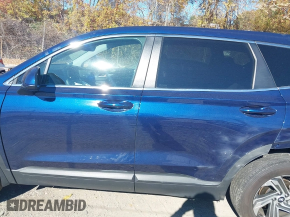2022 Hyundai Santa Fe SE with VIN 5NMS1DAJ5NH437424, listed as a IAAI auction lot 40666731 with 27,344 mi miles. Bid and sale history available at carsss.com. Image 14.