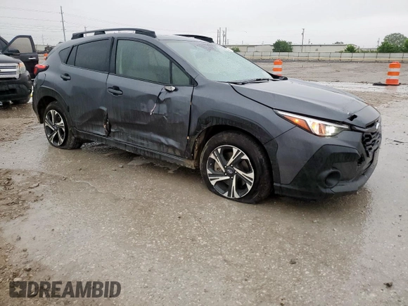 2024 Subaru Crosstrek Premium with VIN JF2GUADC5RH326616, listed as a Copart auction lot 55283335 with 16,872 mi miles and Salvage title. Bid and sale history available at DreamBid. Image 4.