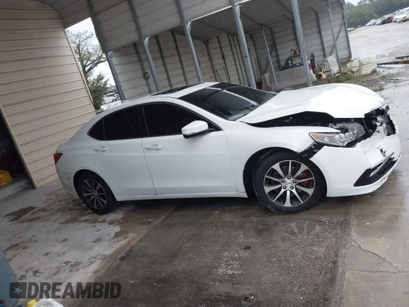 2015 Acura TLX with VIN 19UUB1F38FA017524, listed as a IAAI auction lot 41655481 with Not Provided miles and . Bid and sale history available at DreamBid. Image 12.