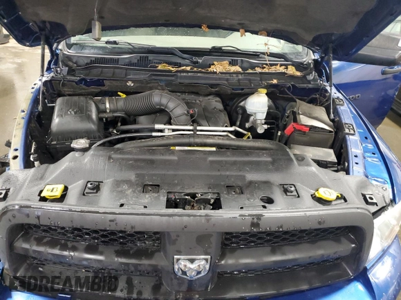 2011 Ram 1500 ST with VIN 1D7RV1GT0BS574495, listed as a Copart auction lot 49590025 with 153,084 mi miles and Salvage Title. Bid and sale history available at carsss.com. Image 11.