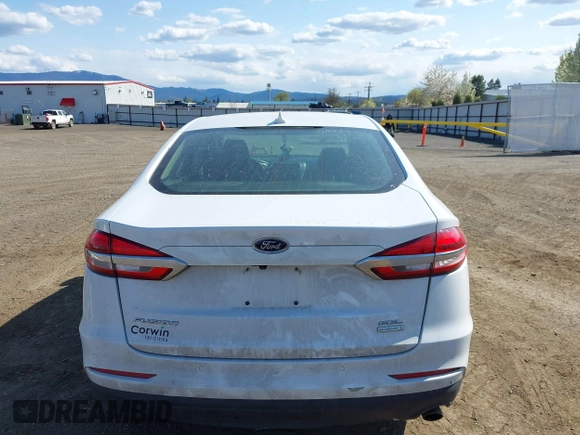 2019 Ford Fusion SEL with VIN 3FA6P0CD8KR117614, listed as a IAAI auction lot 42105025 with 135,801 mi miles and . Bid and sale history available at DreamBid. Image 17.
