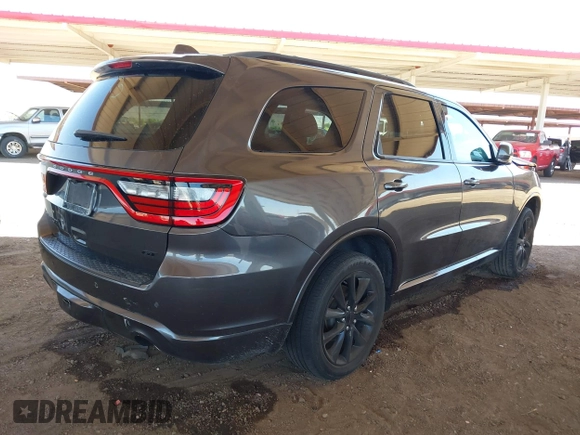2017 Dodge Durango GT with VIN 1C4RDHDG8HC917523, listed as a IAAI auction lot 42575934 with 257,737 mi miles and . Bid and sale history available at DreamBid. Image 4.